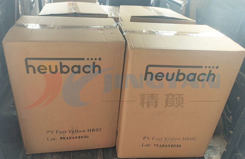 科莱恩hr02黄颜料辉柏赫包装图
